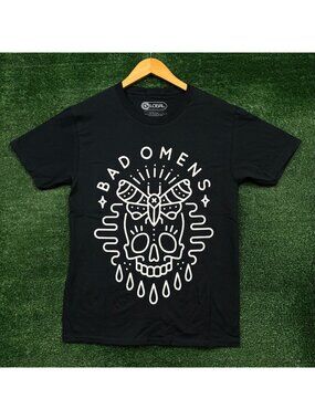 Bad Omens Night Moth Heavy Metal Band T-Shirt Size Small